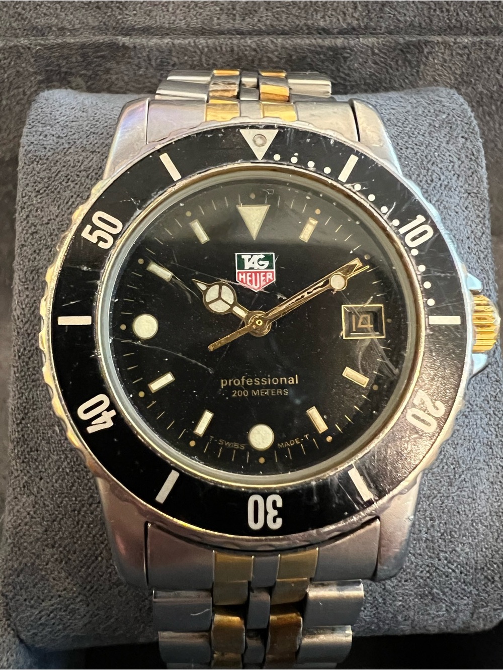 Vintage TAG Heuer Professional 200 Two-Tone (open to fair offers)